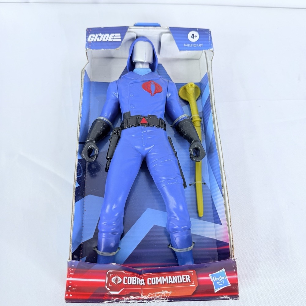 Hasbro Cobra Commander 9" GI Joe Action Figure 2022 New